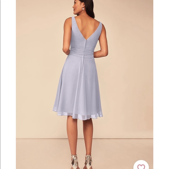 Brand New Azazie Dress (Fog) - Picture 2 of 5